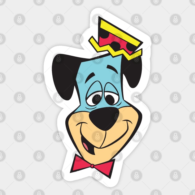 Huckleberry Hound Sticker by Ace20xd6